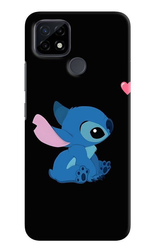 Stitch Crush Realme C21 Hard Case Back Cover by Casekaro