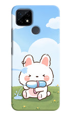 Bunny Treat Realme C21 Hard Case Back Cover by Casekaro