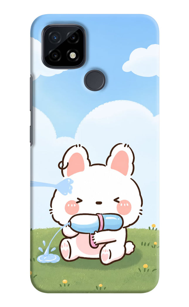 Bunny Treat Realme C21 Hard Case Back Cover by Casekaro