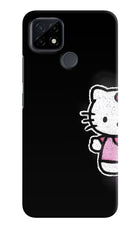 Kitty Charm Realme C21 Hard Case Back Cover by Casekaro