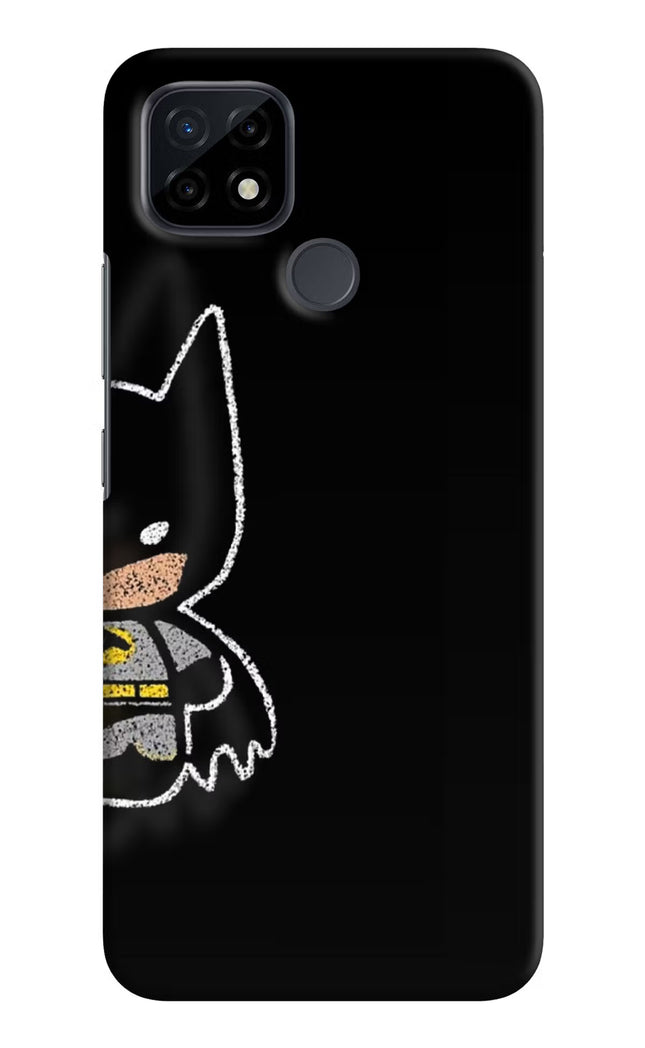 Bat Kitty Realme C21 Hard Case Back Cover by Casekaro
