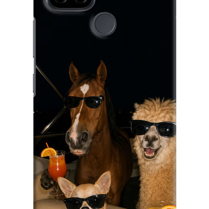 Party Squad Realme C21 Hard Case Back Cover by Casekaro