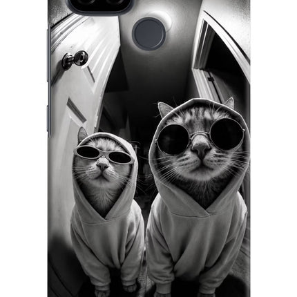 Hood Cats Realme C21 Hard Case Back Cover by Casekaro