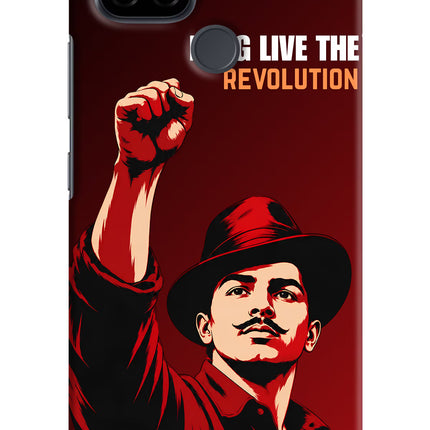 Bhagat Singh Revolution Realme C21 Hard Case Back Cover by Casekaro