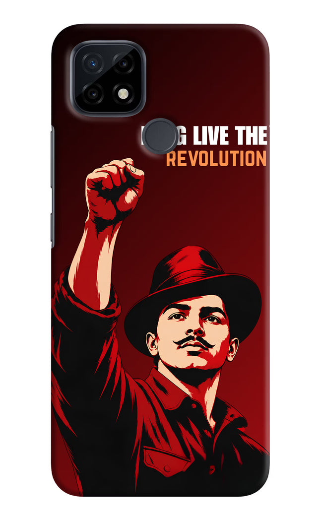 Bhagat Singh Revolution Realme C21 Back Cover