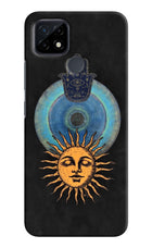 Divine Sun Realme C21 Back Cover
