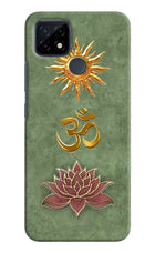 Om & Lotus Realme C21 Back Cover