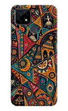 Folk Print Realme C21 Back Cover