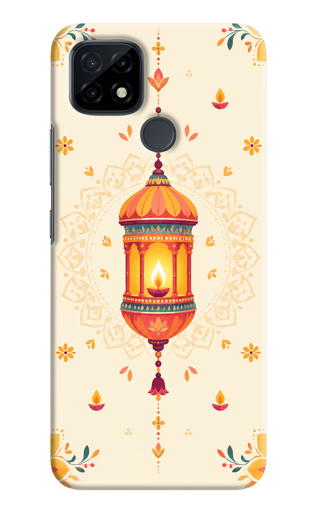 Golden Lantern Realme C21 Hard Case Back Cover by Casekaro