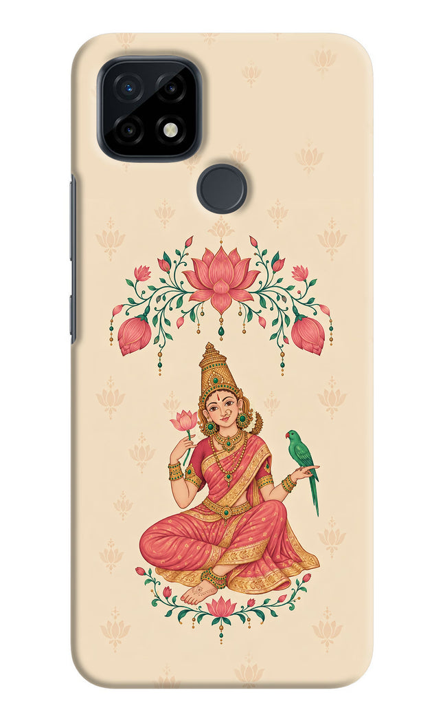 Goddess Lakshmi Realme C21 Hard Case Back Cover by Casekaro