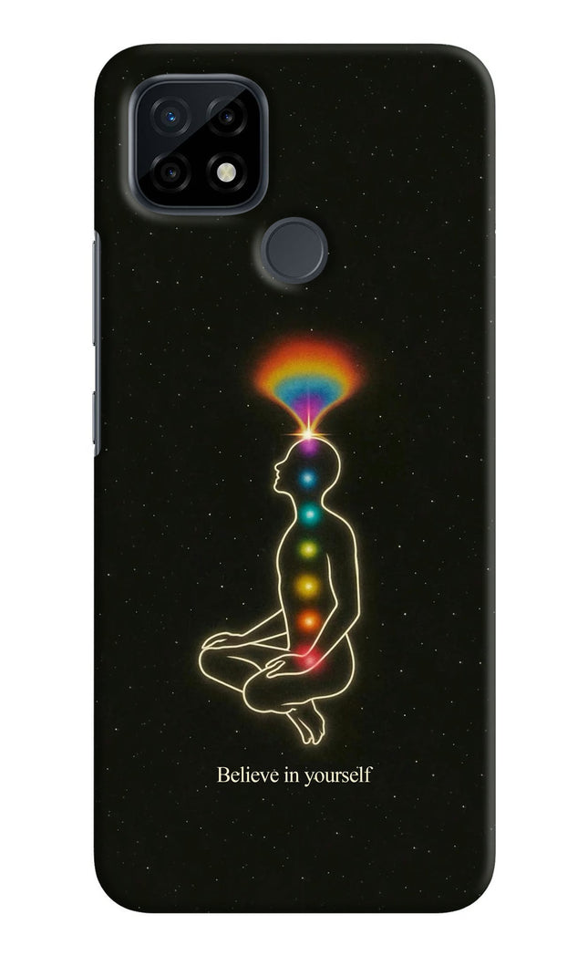 Believe in yourself Realme C21 Hard Case Back Cover by Casekaro