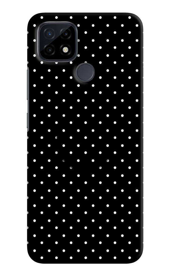 White Dots Realme C21 Pop Case by Casekaro