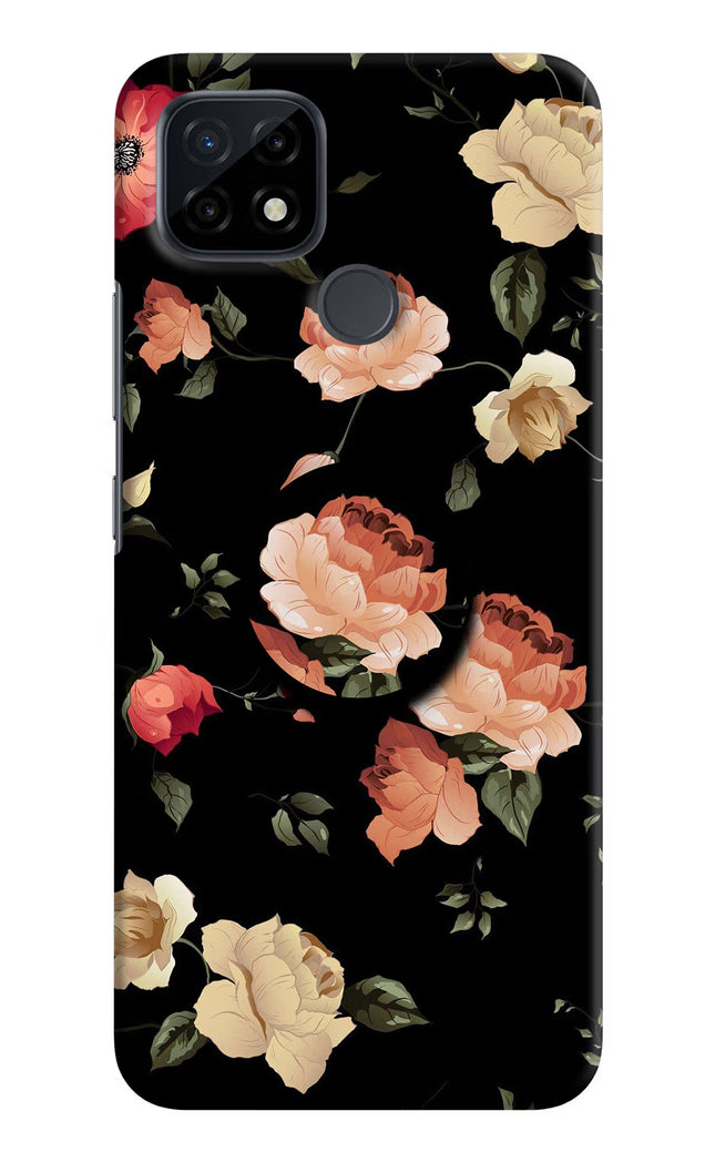 Flowers Realme C21 Pop Case by Casekaro
