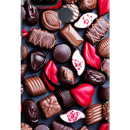 Chocolates Realme C21 Pop Case by Casekaro