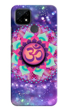 Om Purple Realme C21 Pop Case by Casekaro