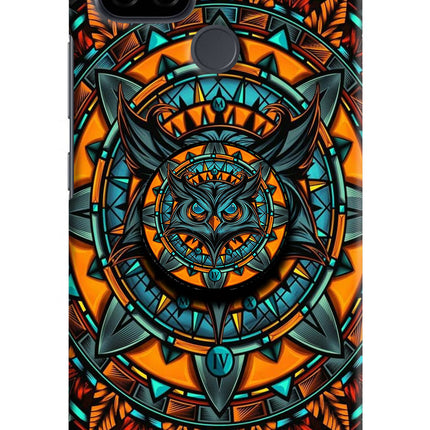Angry Owl Realme C21 Pop Case by Casekaro