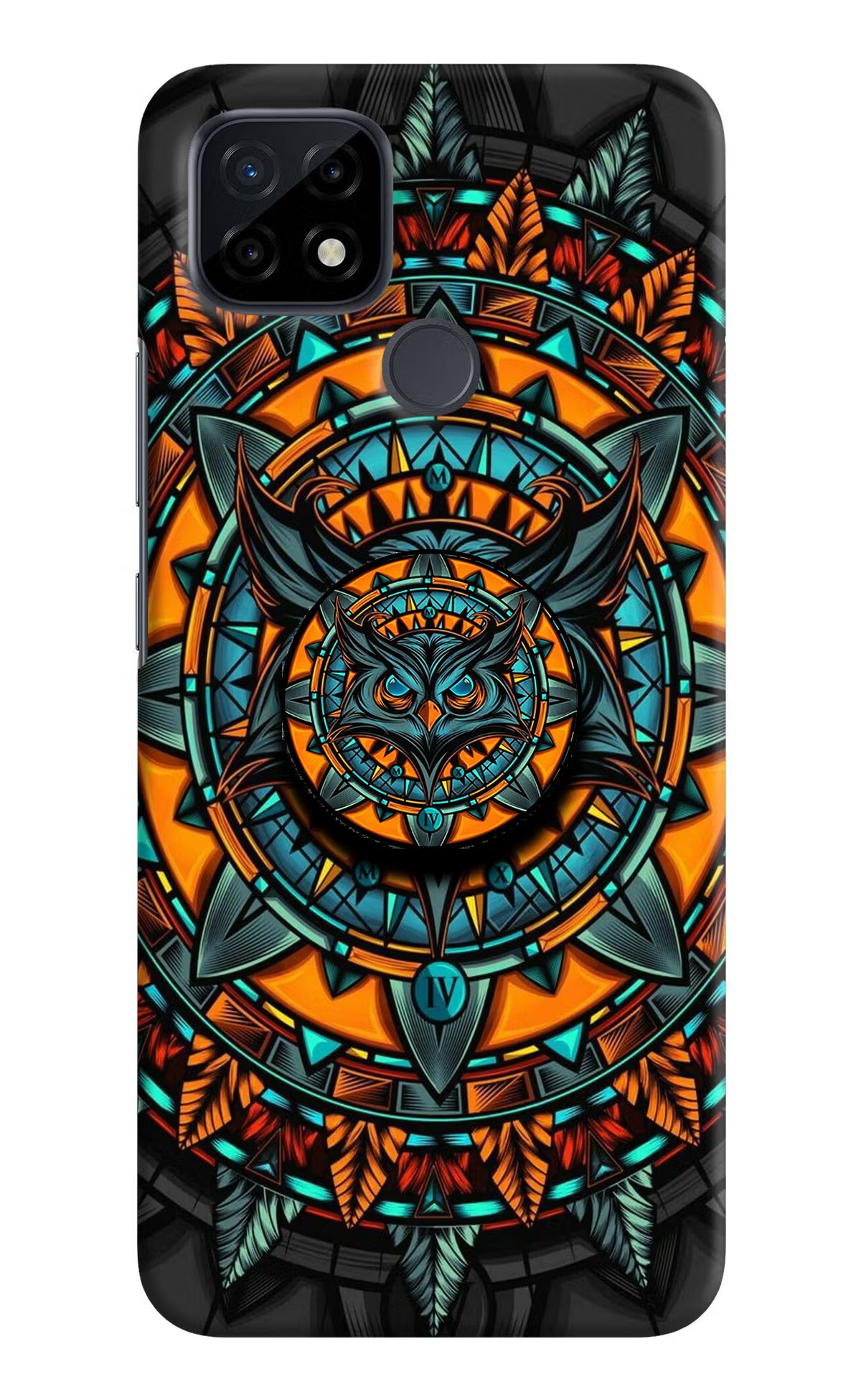 Angry Owl Realme C21 Pop Case by Casekaro