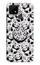 Cute Panda Realme C21 Pop Case by Casekaro