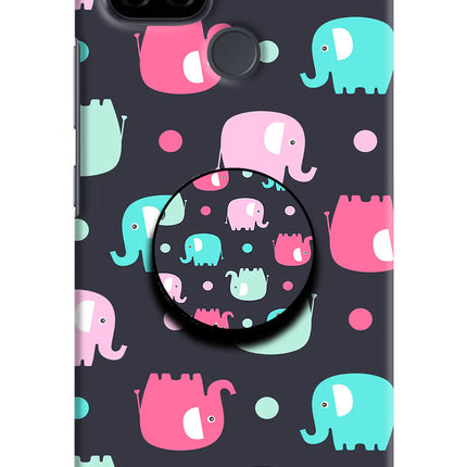 Baby Elephants Realme C21 Pop Case by Casekaro