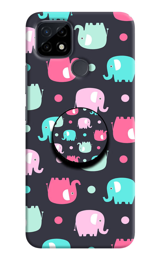 Baby Elephants Realme C21 Pop Case by Casekaro