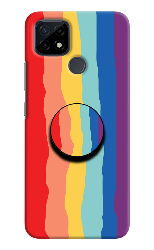 Rainbow Realme C21 Pop Case by Casekaro