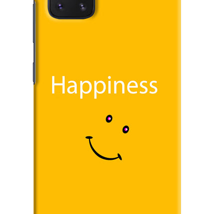 Happiness With Smiley Samsung Note 10 Lite Hard Case Back Cover by Casekaro