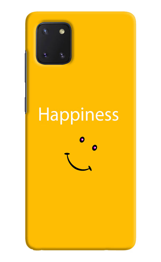 Happiness With Smiley Samsung Note 10 Lite Hard Case Back Cover by Casekaro