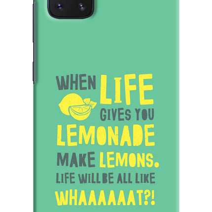 Quote Samsung Note 10 Lite Hard Case Back Cover by Casekaro
