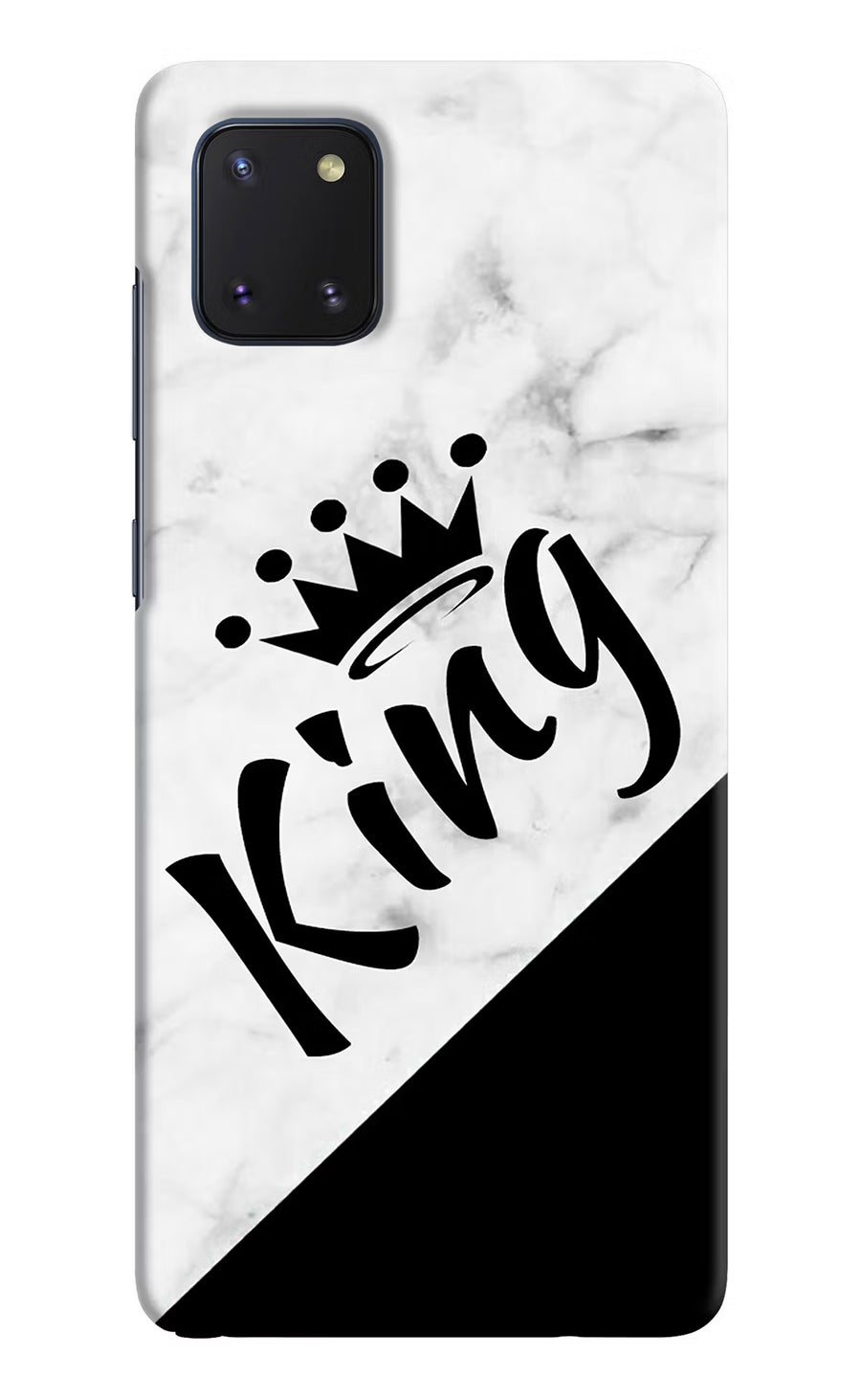 King Samsung Note 10 Lite Back Cover, Hard case