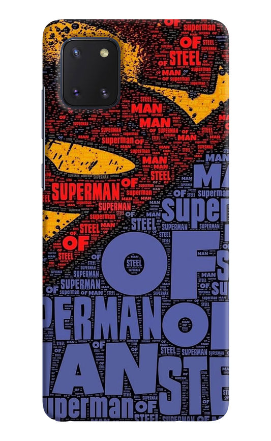 Superman Samsung Note 10 Lite Hard Case Back Cover by Casekaro