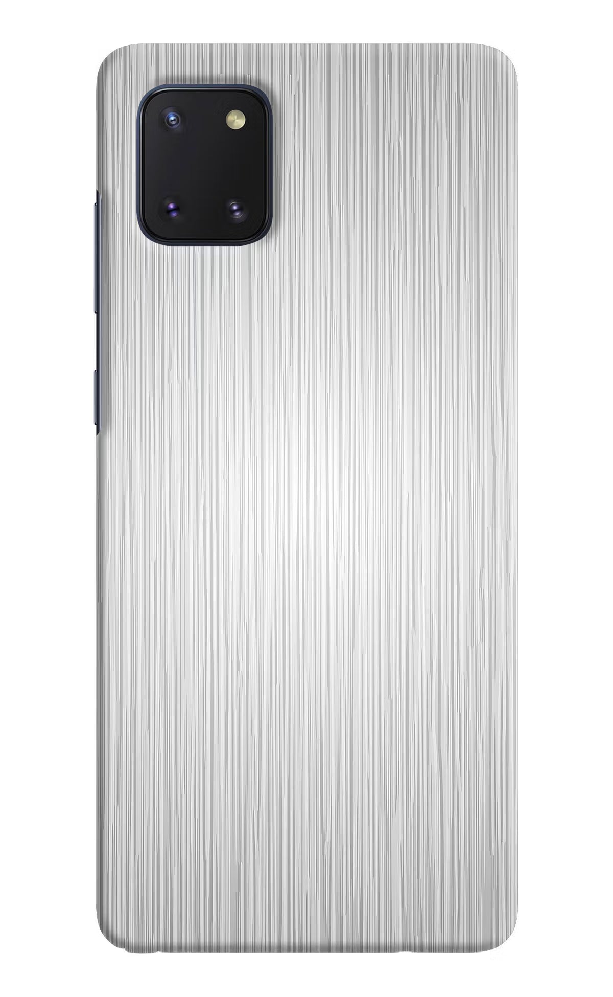 Wooden Grey Texture Samsung Note 10 Lite Hard Case Back Cover by Casekaro
