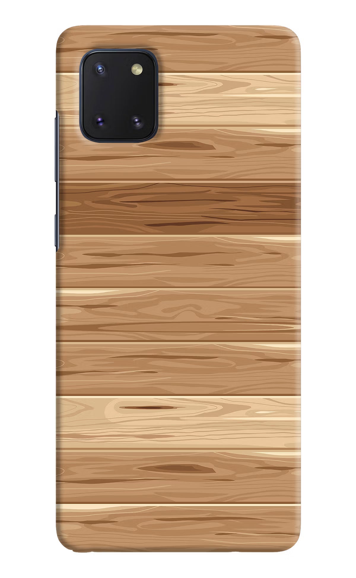 Wooden Vector Samsung Note 10 Lite Hard Case Back Cover by Casekaro