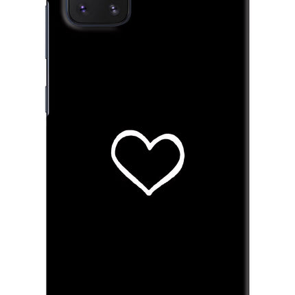 Heart Samsung Note 10 Lite Hard Case Back Cover by Casekaro