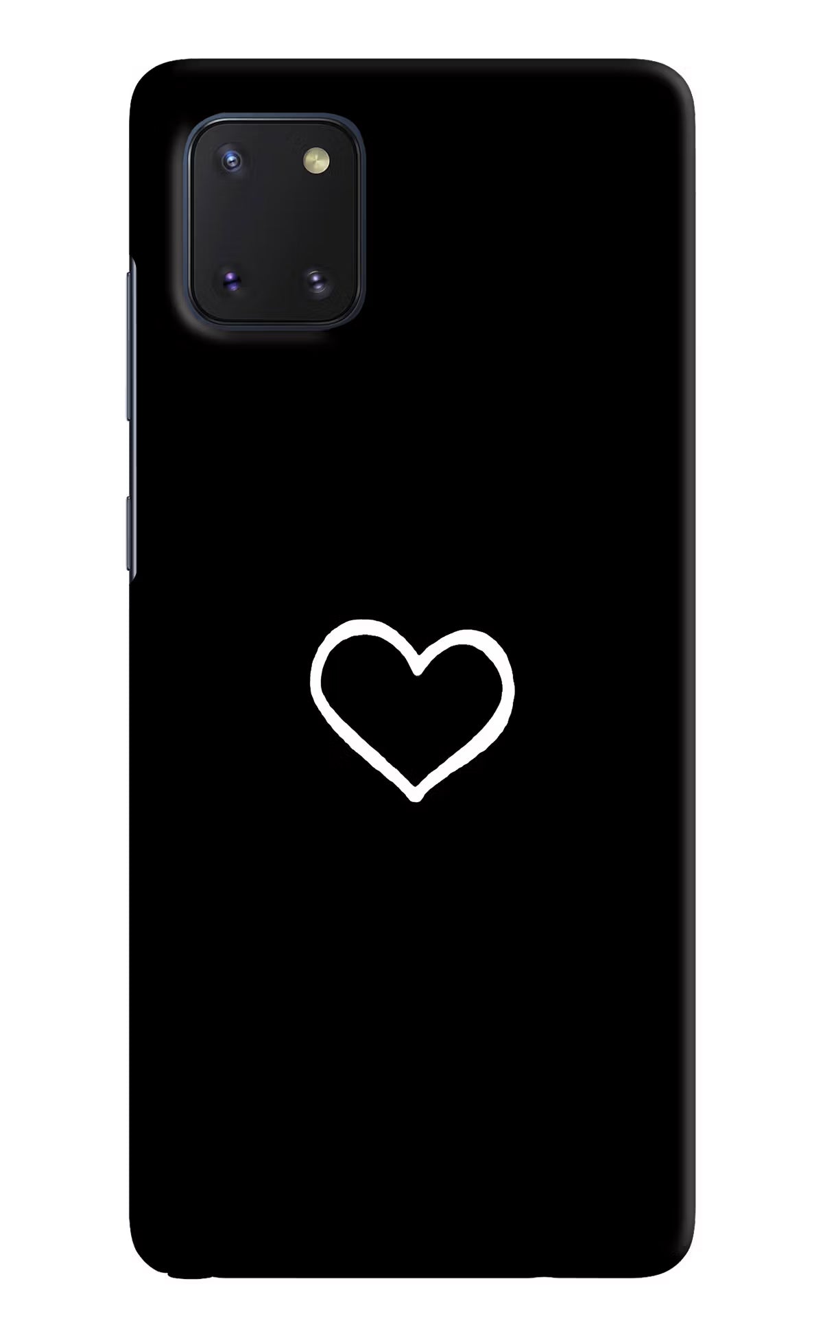 Heart Samsung Note 10 Lite Hard Case Back Cover by Casekaro