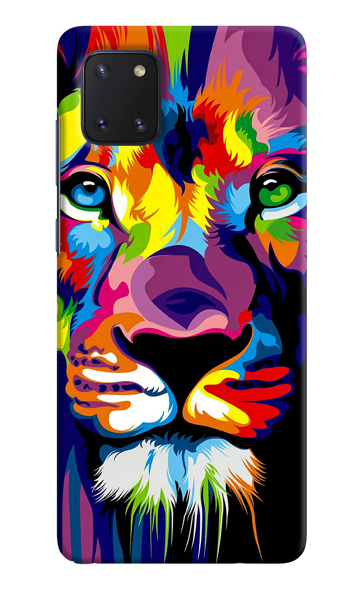 Lion Samsung Note 10 Lite Hard Case Back Cover by Casekaro