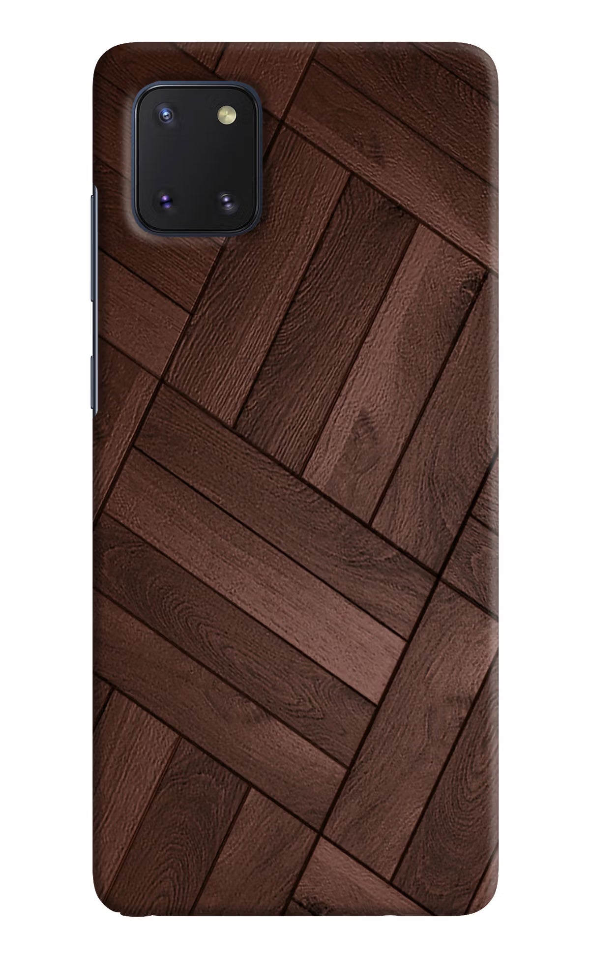 Wooden Texture Design Samsung Note 10 Lite Hard Case Back Cover by Casekaro