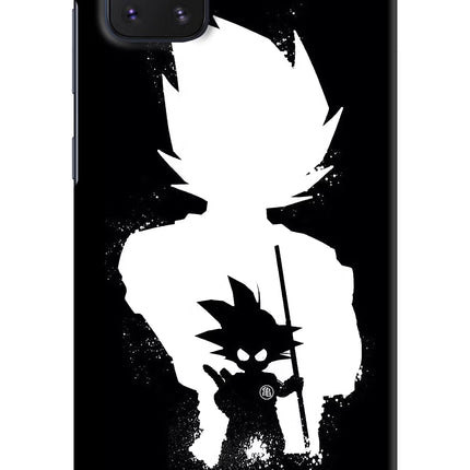 Goku Shadow Samsung Note 10 Lite Hard Case Back Cover by Casekaro