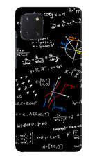 Mathematics Formula Samsung Note 10 Lite Hard Case Back Cover by Casekaro