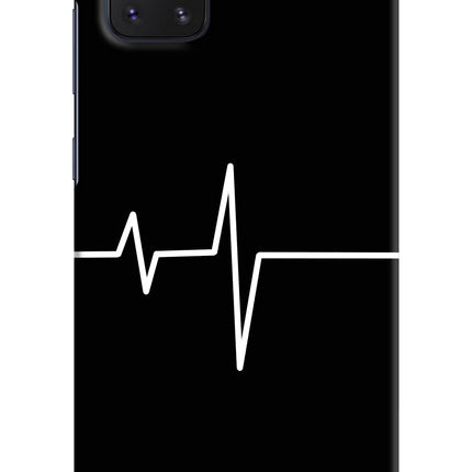 Heart Beats Samsung Note 10 Lite Hard Case Back Cover by Casekaro