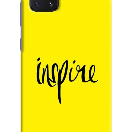 Inspire Samsung Note 10 Lite Hard Case Back Cover by Casekaro
