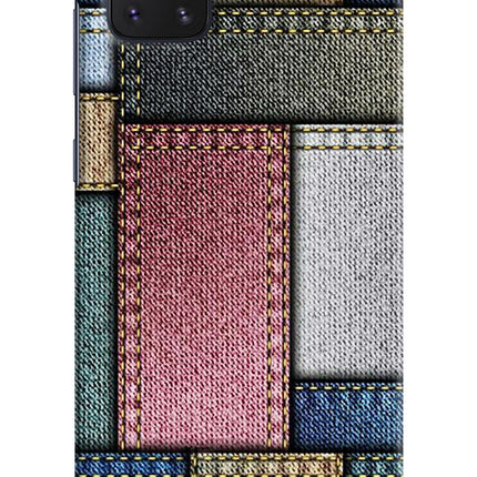 Multicolor Jeans Samsung Note 10 Lite Hard Case Back Cover by Casekaro