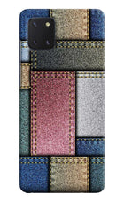 Multicolor Jeans Samsung Note 10 Lite Hard Case Back Cover by Casekaro