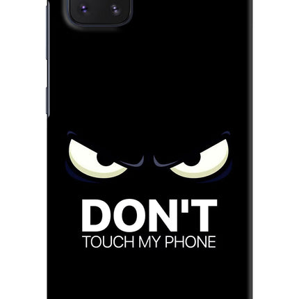 Don'T Touch My Phone Samsung Note 10 Lite Hard Case Back Cover by Casekaro