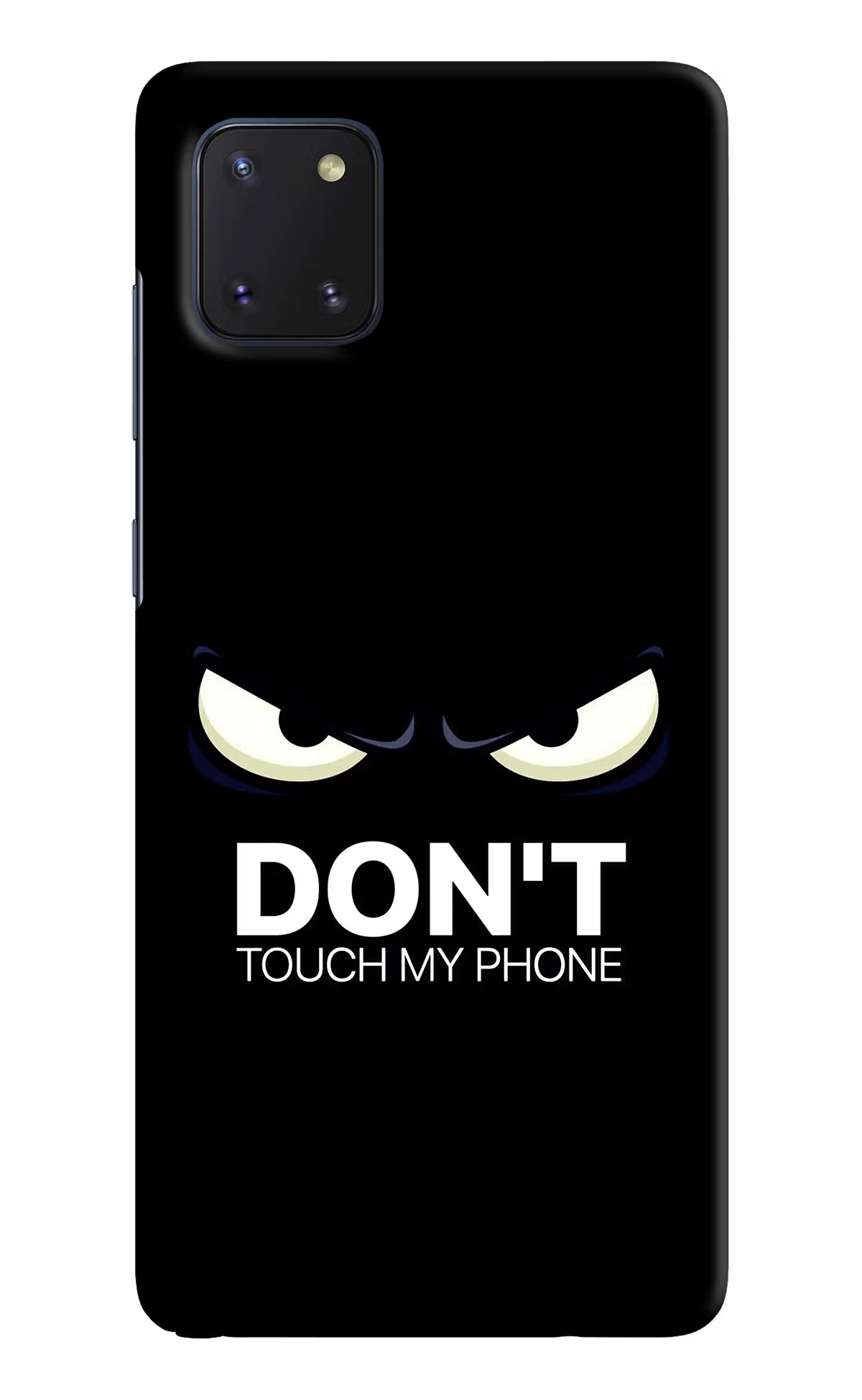 Don'T Touch My Phone Samsung Note 10 Lite Hard Case Back Cover by Casekaro