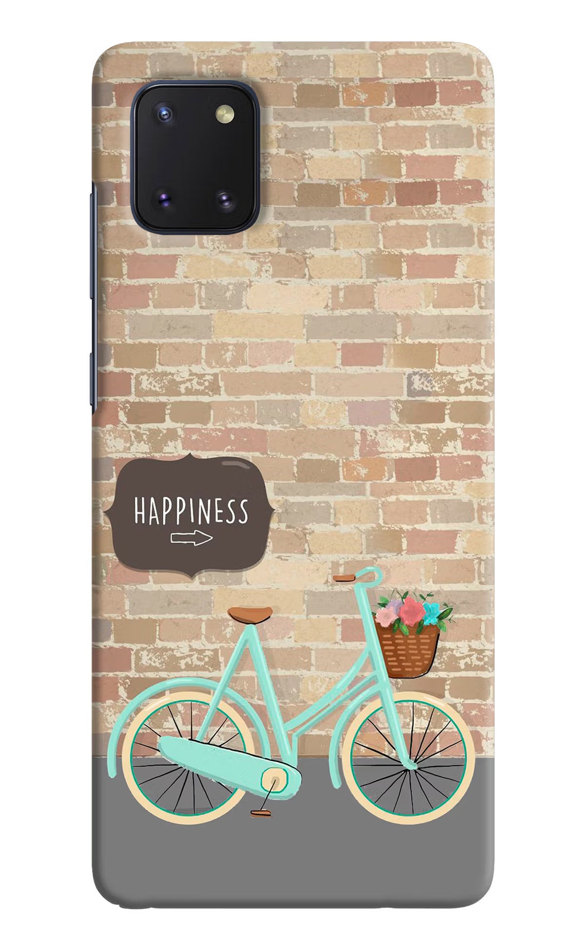 Happiness Artwork Samsung Note 10 Lite Hard Case Back Cover by Casekaro