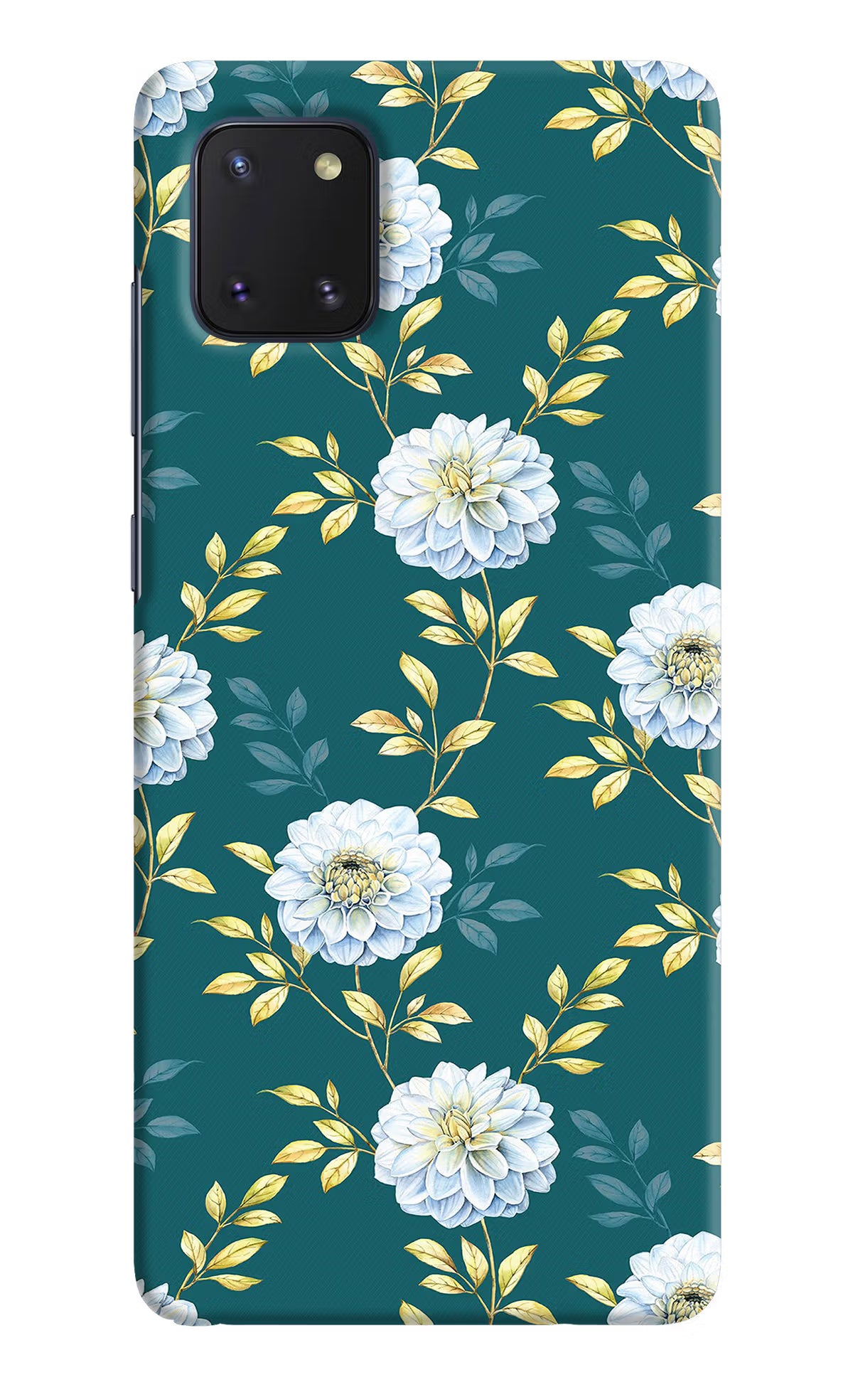 Flowers Samsung Note 10 Lite Hard Case Back Cover by Casekaro