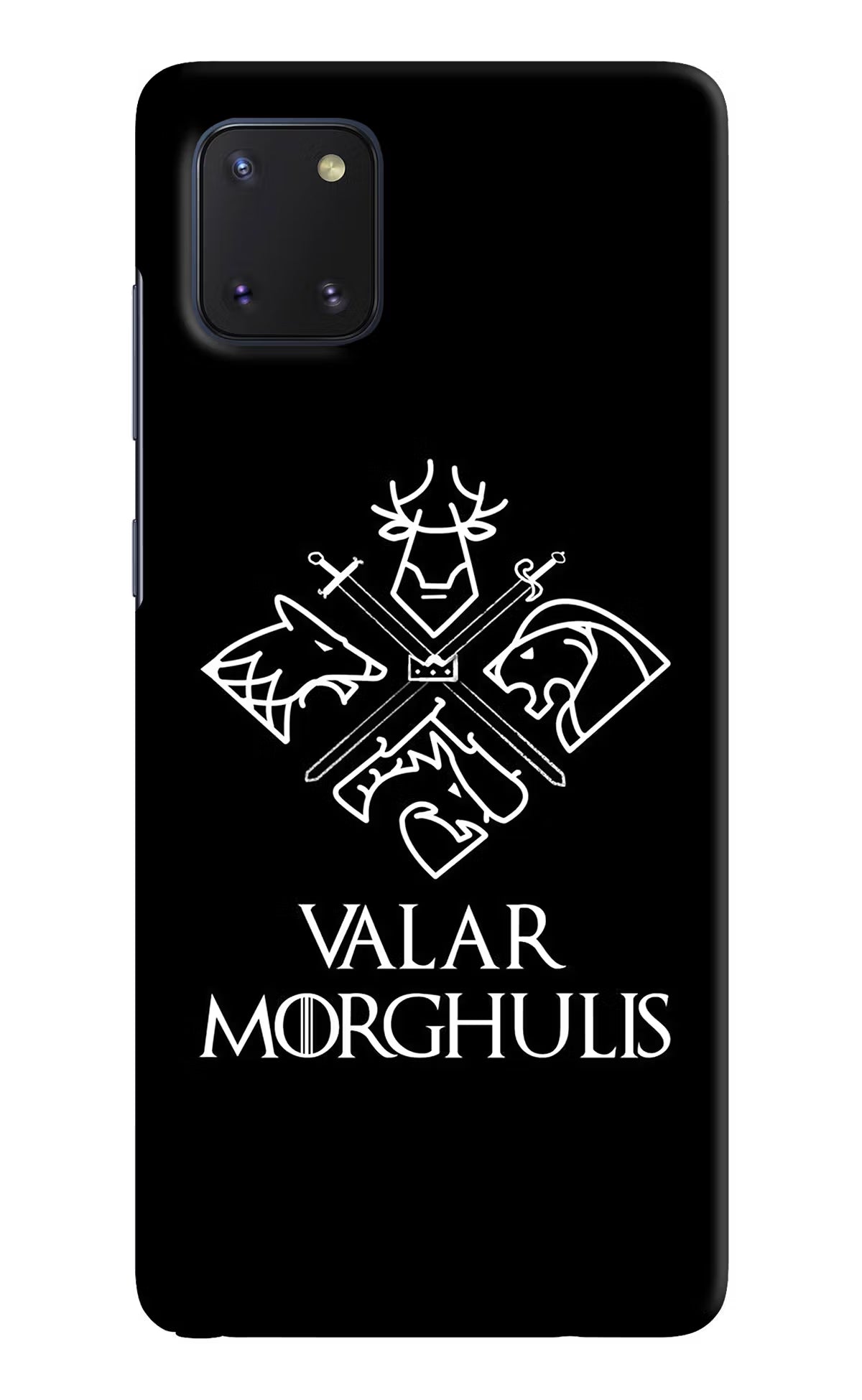Valar Morghulis | Game Of Thrones Samsung Note 10 Lite Hard Case Back Cover by Casekaro