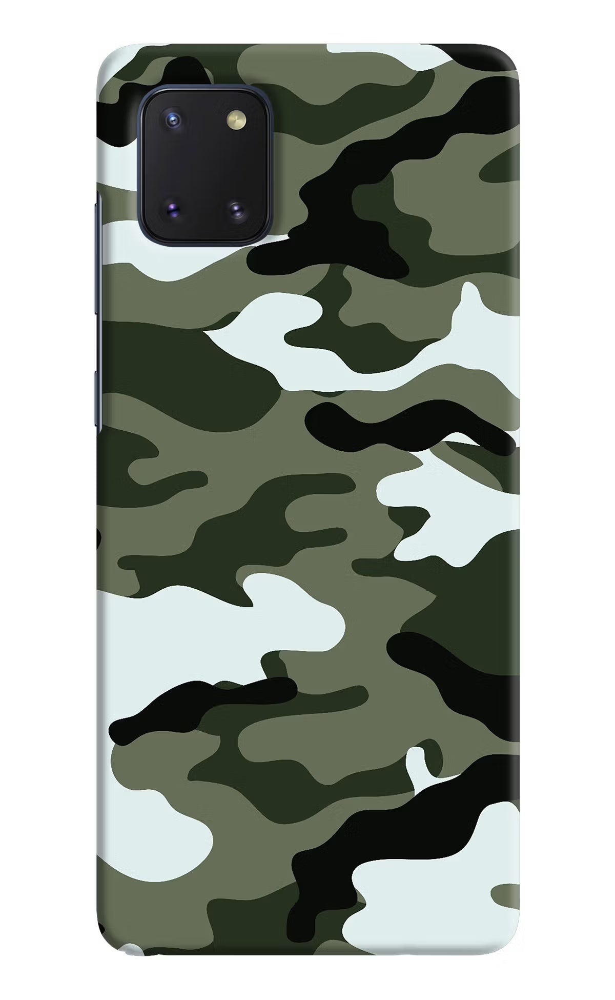 Camouflage Samsung Note 10 Lite Hard Case Back Cover by Casekaro