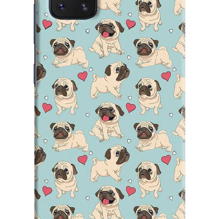 Pug Dog Samsung Note 10 Lite Hard Case Back Cover by Casekaro