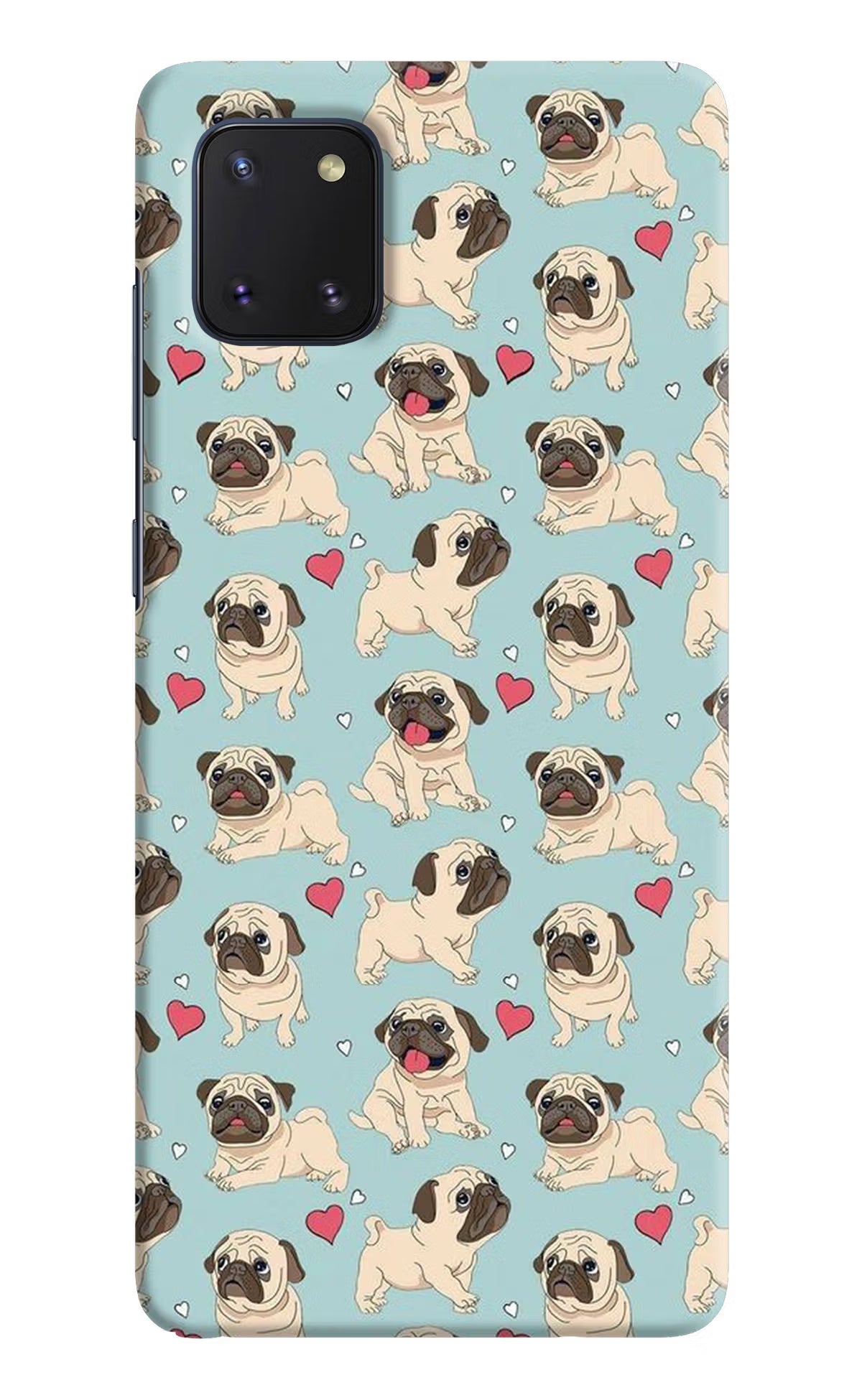 Pug Dog Samsung Note 10 Lite Hard Case Back Cover by Casekaro